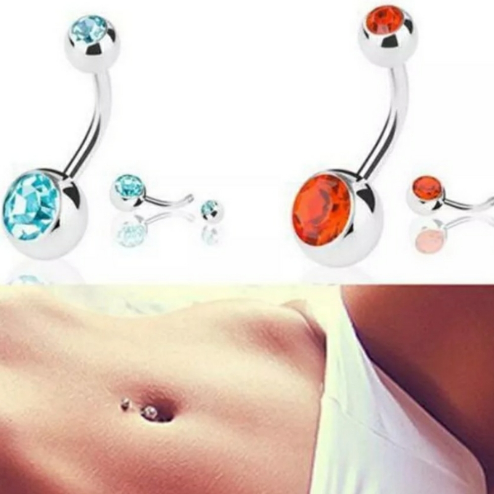 Any 2 Navel Belly Button Rings - Picture 4 of 5